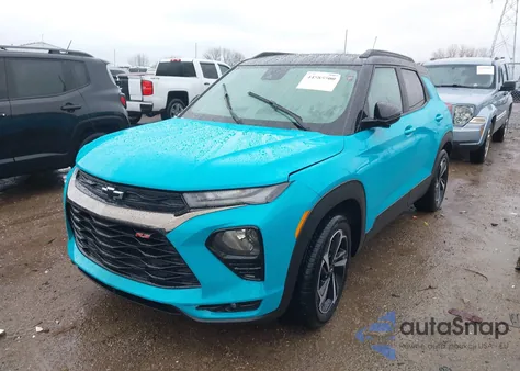 2021 Chevrolet Trailblazer Fwd Rs из США, поврежденный, VIN KL79MTSL4MB038195